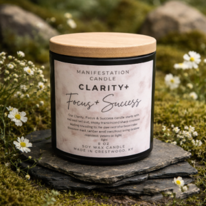 Manifesting Clarity, Focus + Success Soy Candle